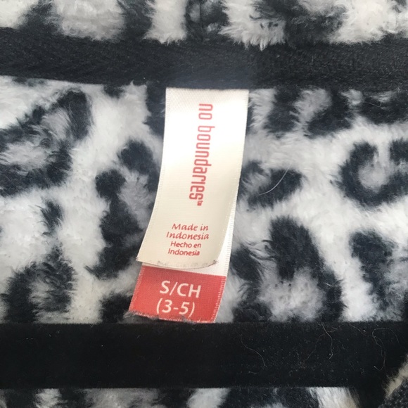 Leopard print hoodie jacket - Picture 2 of 5